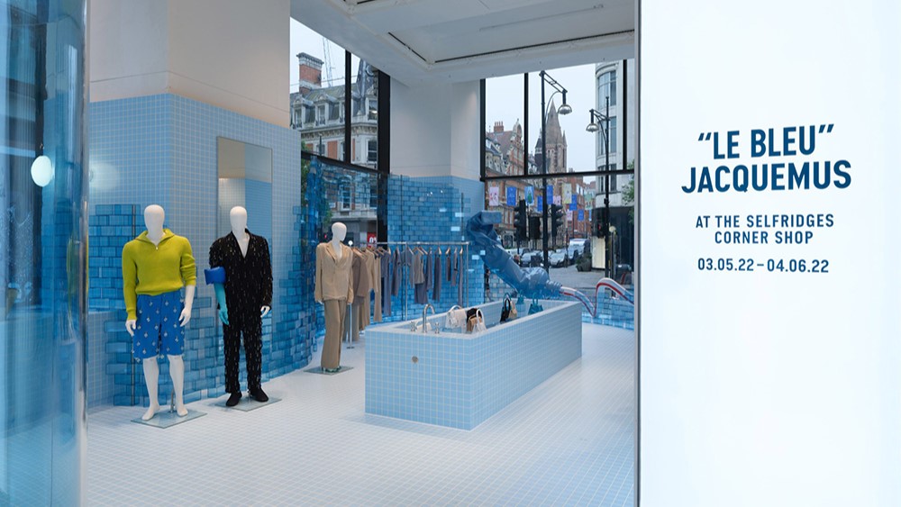 «Le Bleu» Jacquemus pop-up. Источник изображения: Selfridges